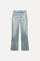 MID-RISE TRF BOOTCUT JEANS