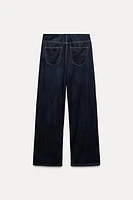 TRF DENIM TIED PANTS