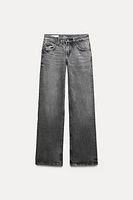 TRF LOW-RISE WIDE LEG JEANS