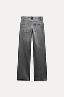 TRF LOW-RISE WIDE LEG JEANS