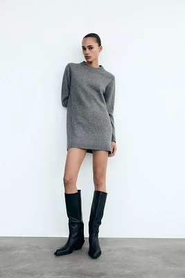 SHORT SOFT KNIT DRESS