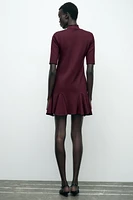 GODETS SHORT DRESS