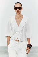 RUFFLED SHIRT ZW COLLECTION