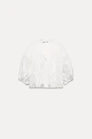 LACE INSERT SHIRT ZW COLLECTION