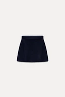 BASIC KNIT MINI SKIRT