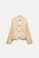 CHUNKY KNIT CARDIGAN