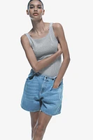 LOOSE FIT WIDE LEG Z1975 DENIM SHORTS