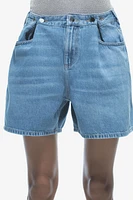 LOOSE FIT WIDE LEG Z1975 DENIM SHORTS