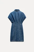 Z1975 DENIM MINI DRESS