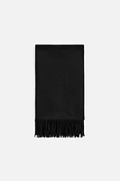 FRINGED SCARF