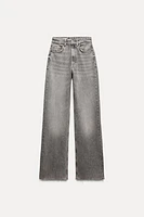 FULL LENGTH TRF HIGH RISE WIDE LEG JEANS