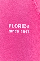 “FLORIDA” PLUSH SWEATSHIRT