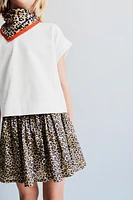 ANIMAL PRINT SKORT