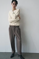 ANKLE PANTS WITH DARTS ZW COLLECTION