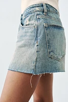 Z1975 MID RISE RIPPED SHORTS