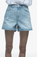 RIPPED DENIM SHORTS Z1975