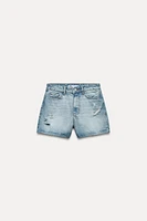 RIPPED DENIM SHORTS Z1975