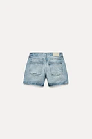 RIPPED DENIM SHORTS Z1975