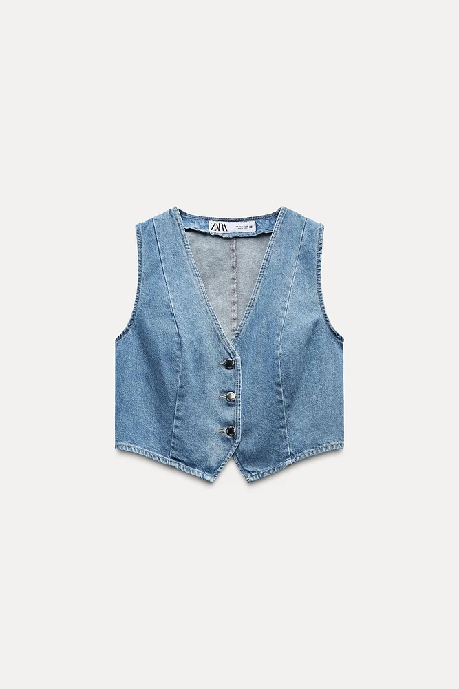 Z1975 SHORT DENIM VEST