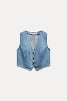 Z1975 SHORT DENIM VEST