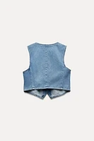 Z1975 SHORT DENIM VEST