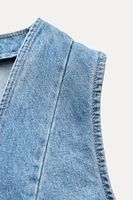 Z1975 SHORT DENIM VEST