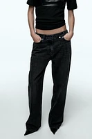 STRAIGHT LEG FULL LENGTH Z1975 JEANS WITH A HIGH WAIST