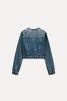 Z1975 CROP DENIM JACKET