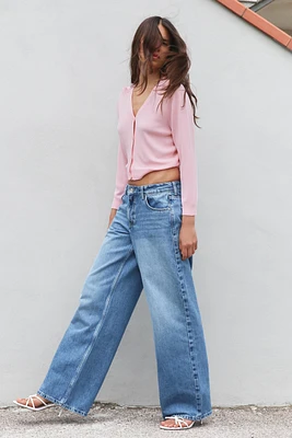 MID-RISE Z1975 WIDE LEG JEANS