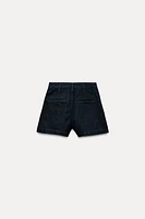 EMBROIDERED Z1975 DENIM SHORTS