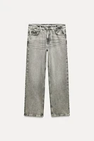 Z1975 HIGH WAIST CROPPED STRAIGHT JEANS