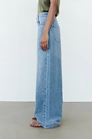 Z1975 MID-RISE WIDE LEG LONG LENGTH JEANS