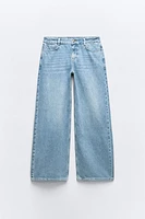 Z1975 MID-RISE WIDE LEG LONG LENGTH JEANS