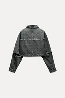 Z1975 CROP DENIM JACKET