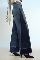 MID-RISE Z1975 WIDE LEG COMBINATION JEANS