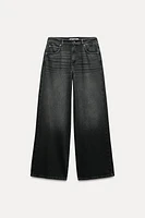 Z1975 LOOSE MID WAIST WIDE LEG JEANS