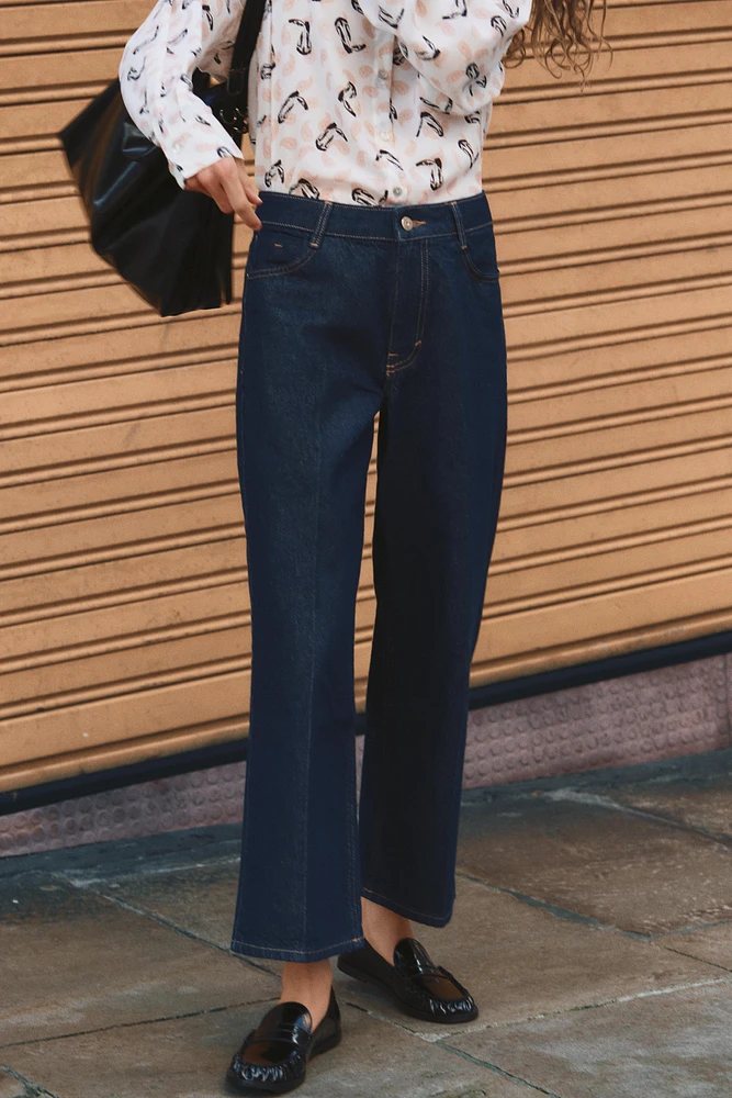 Z1975 HIGH WAISTED STRAIGHT LEG JEANS