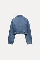 Z1975 CROPPED DENIM SHIRT