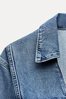 Z1975 CROPPED DENIM SHIRT