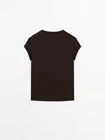 100% mercerised cotton T-shirt