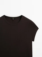 100% mercerised cotton T-shirt