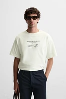 TEXT PRINT T-SHIRT