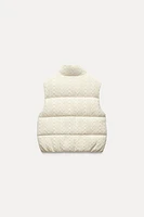 KNIT PUFFER VEST