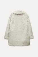 FAUX FUR COAT