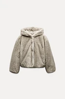 FAUX FUR SHORT COAT