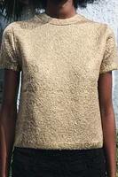 FOIL KNIT SWEATER