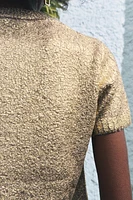 FOIL KNIT SWEATER