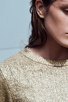 FOIL KNIT SWEATER