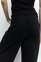 OVERSIZE TRF RELAXED JEANS WITH A MID WAIST