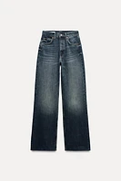 FULL LENGTH TRF HIGH RISE WIDE LEG JEANS